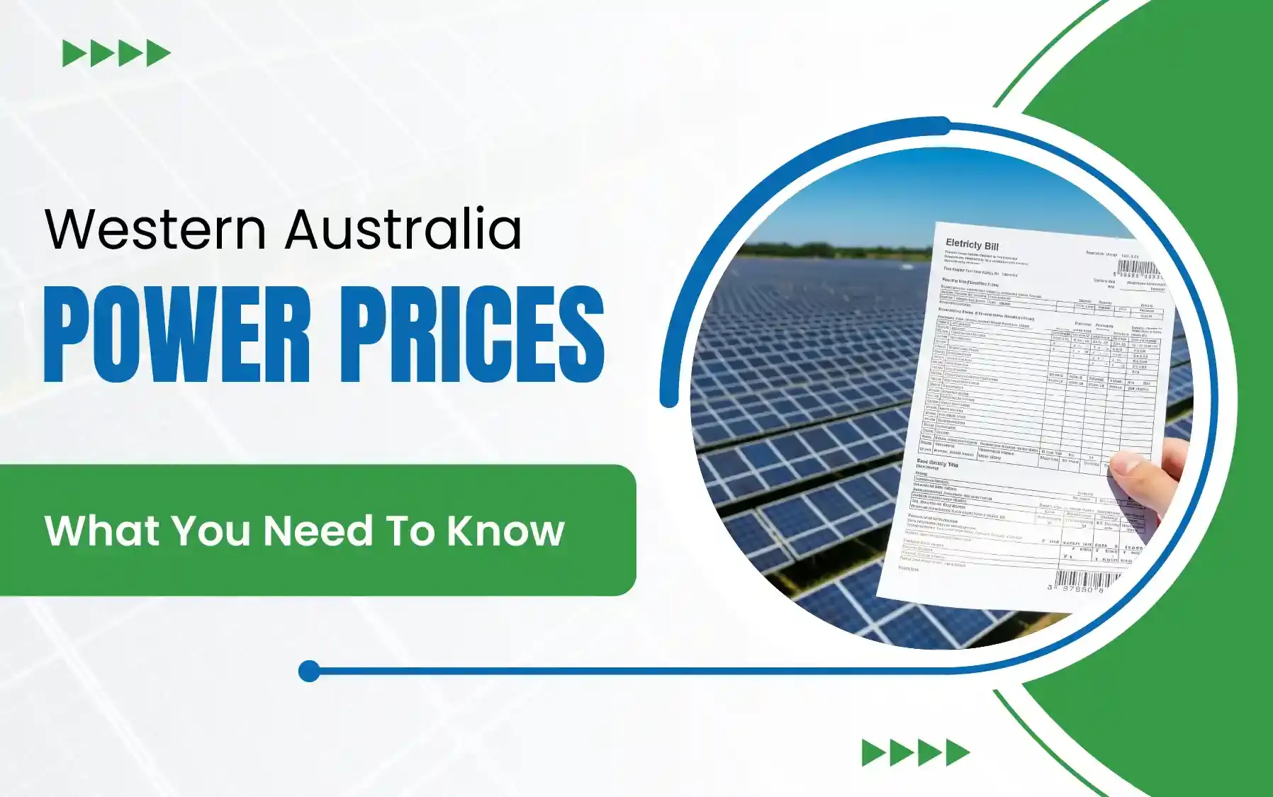 Western Australia Power Prices: What You Need to Know