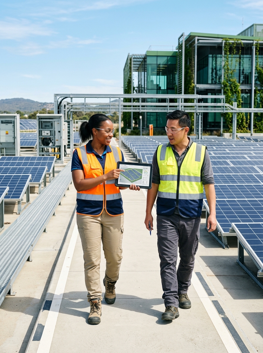 Solar Engineers Facility Inspection