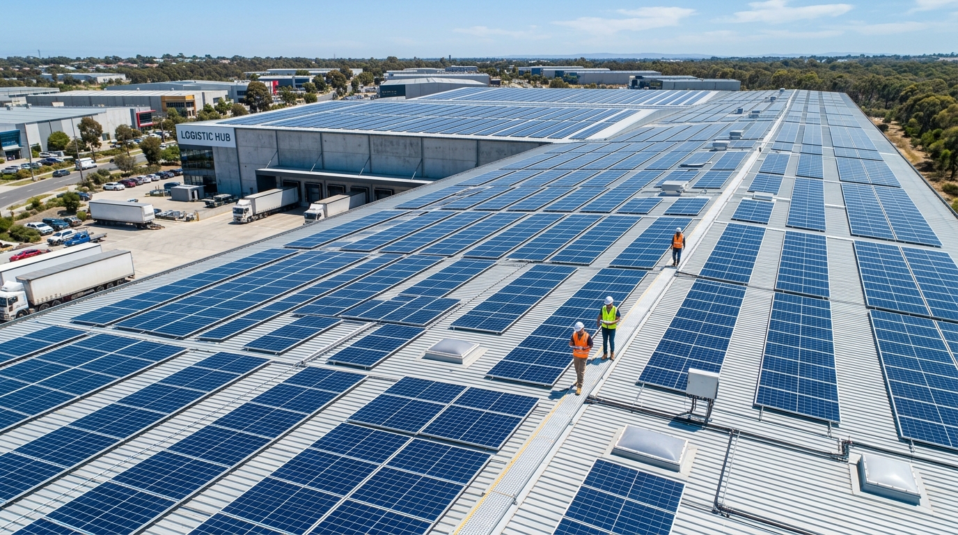 Commercial Solar Installation Melbourne