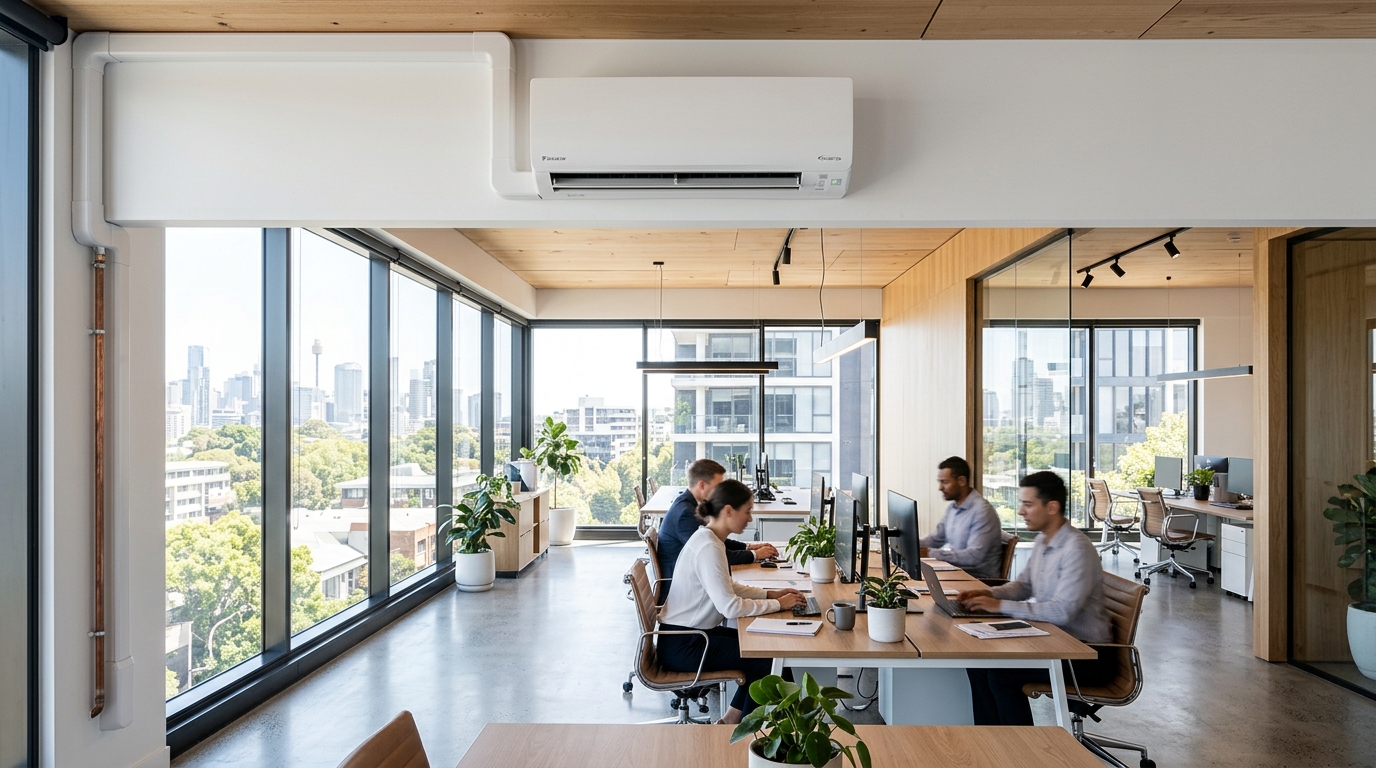 High-Efficiency Reverse Cycle Heating & Cooling