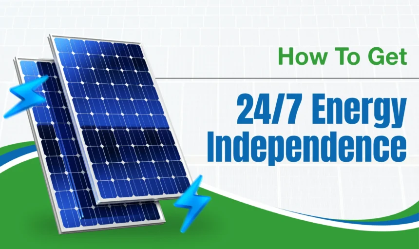 How to get 24-7 energy independence