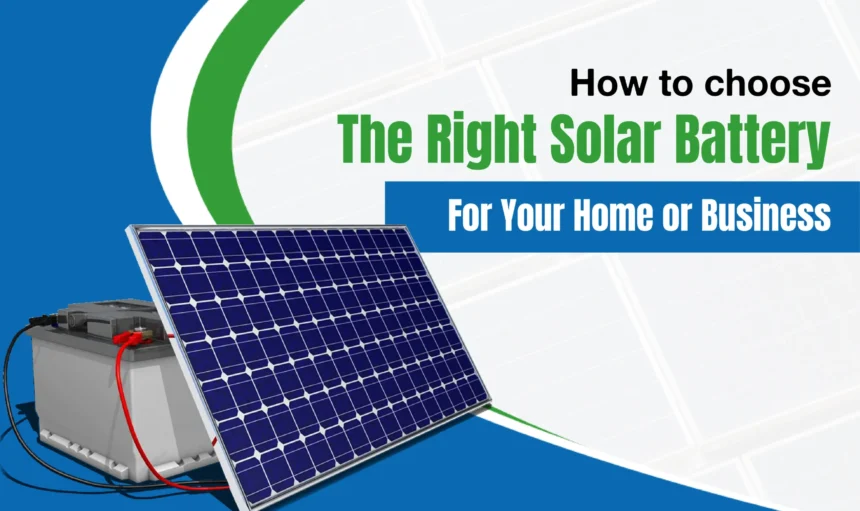 Solar batteries