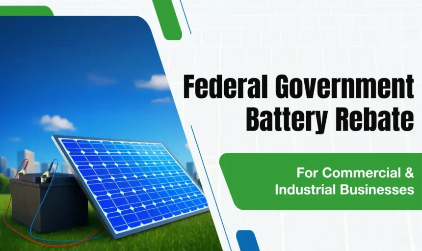 government battery rebate