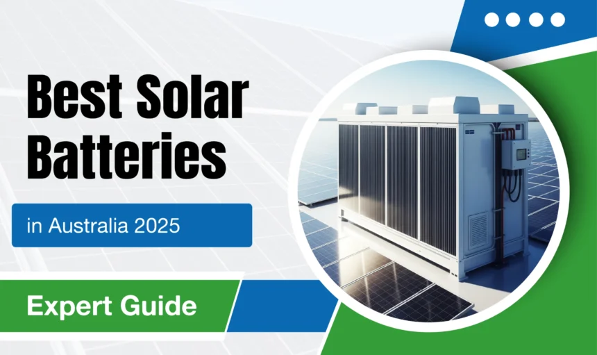 Best Solar batteries in australia