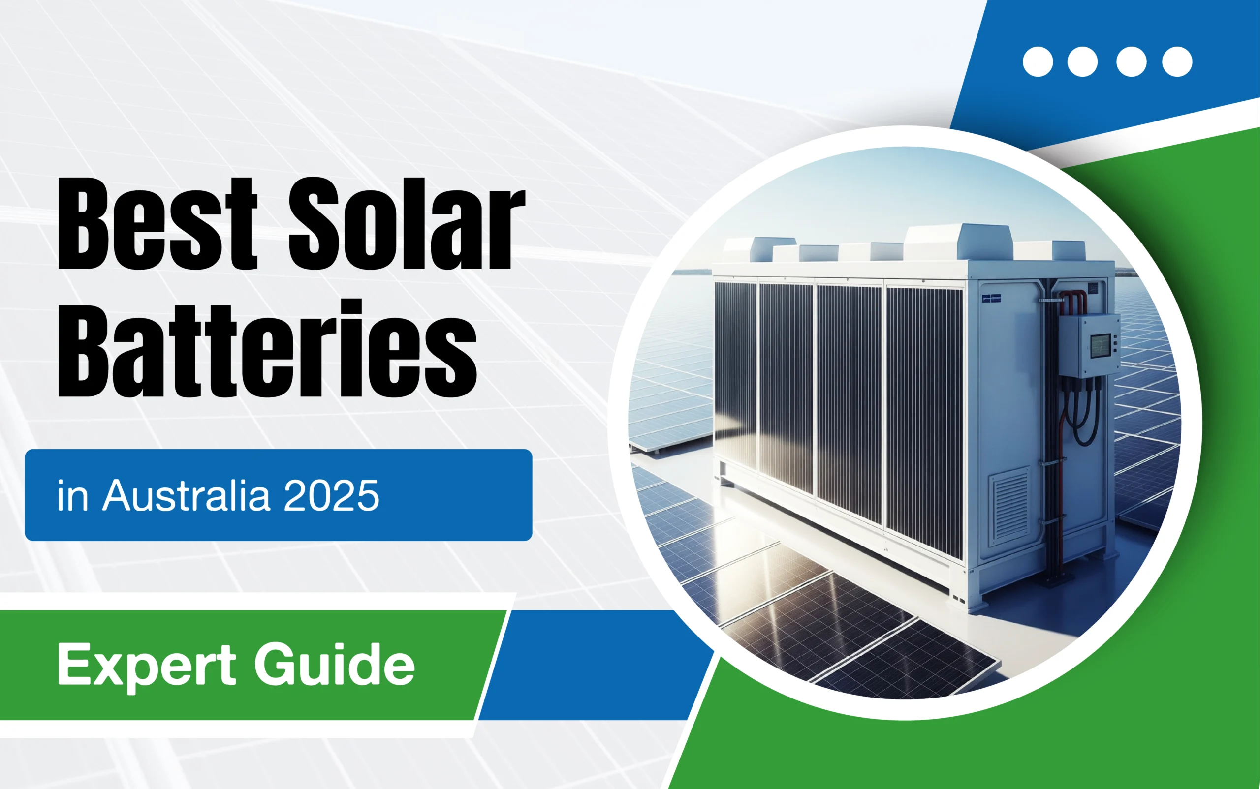 Best Solar batteries in australia