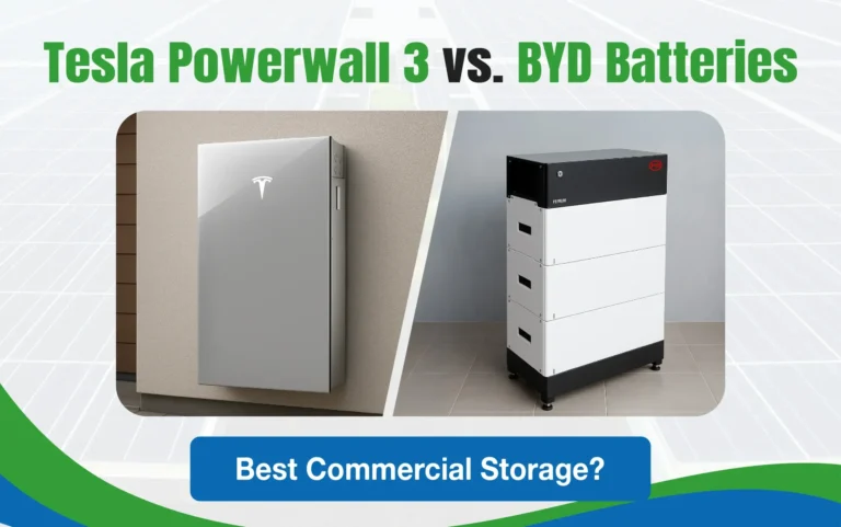 Tesla Powerwall 3 vs. BYD Batteries: Best Commercial Storage?