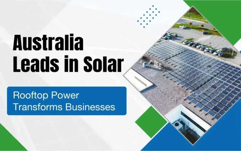 Australia Leads in Solar