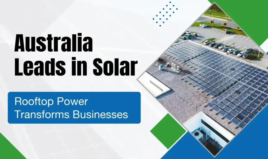 Australia Leads in Solar