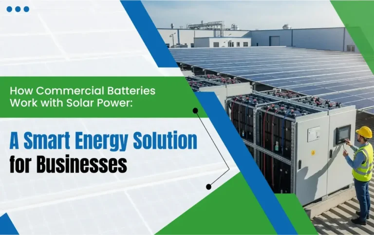 How Commercial Batteries Work with Solar Power