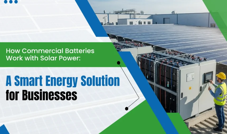 How Commercial Batteries Work with Solar Power